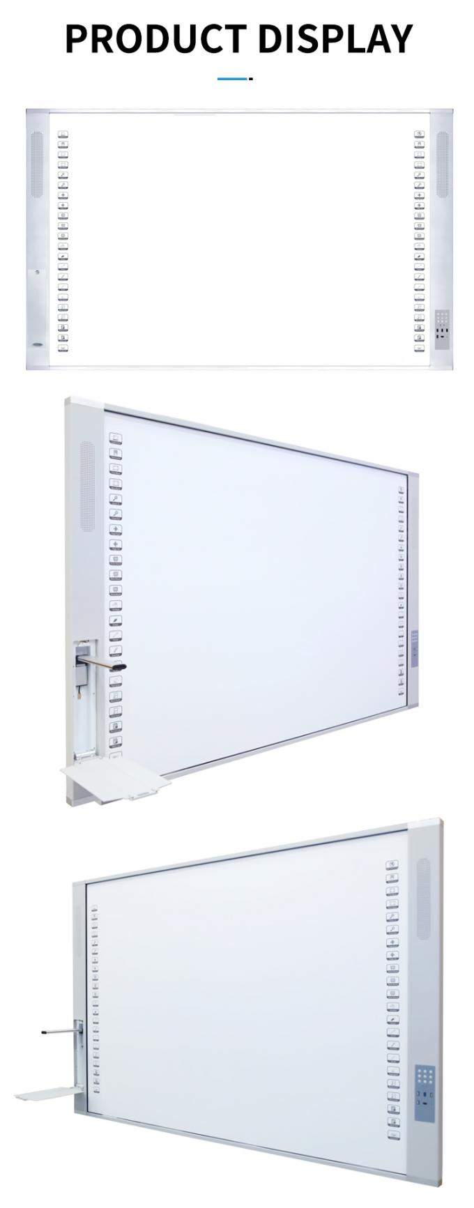 96 polegadas portátil interactive whiteboard smart whiteboard com projetor a laser 10