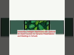 Tabuleiro Interativo Inteligente com Função Opcional de Partilha de Ar para Apresentações Dinâmicas e Reuniões nas Escolas