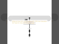 Projetor laser DLP de cor branco ID REC.709 Estilo DLP de saturação de cores para imagens claras e vibrantes