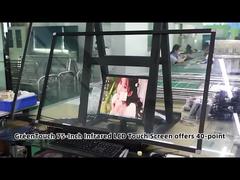 Quadro interativo de alta resolução e moldura preta