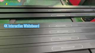Quadro branco interativo 4K de 75 polegadas para educação