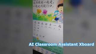 Precisa de um assistente Ai, verifique o painel plano interativo do iboard Xboard