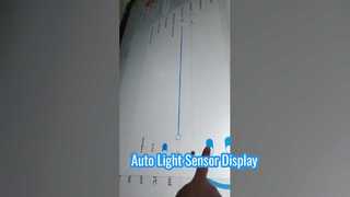 Definir sensor de luz automático - tela plana interativa iBoard