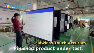 Produtos acabados sendo testados