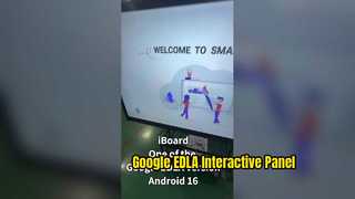 Android 16 com certificação iBoard Google EDLA