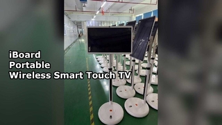 Detalhes da tela de toque inteligente portátil