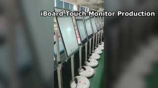 Linha de produção do monitor iBoard Smart touch