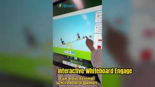 Quadro interativo para educação e negócios