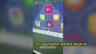 quadro branco inteligente com captura de tela