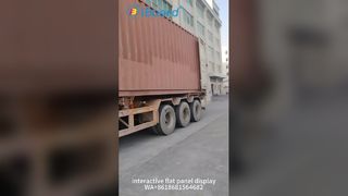 Produção e envio do quadro interativo iBoard