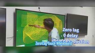 Solução de toque com atraso zero iBoard