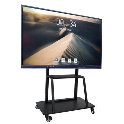 Velocidade do cursor 100 pontos/s Monitor interativo de tela sensível ao toque com 20 pontos de toque e ângulo de visão de 178°
