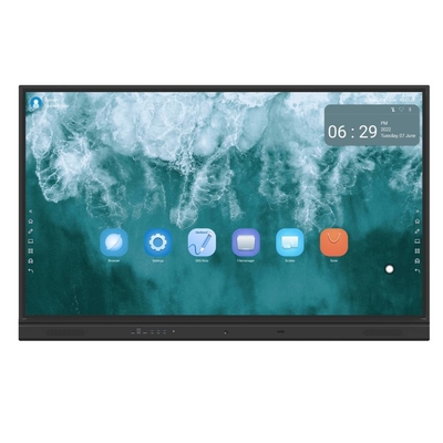 LED painel de ensino fornecedor painel plano interativo com tudo em um PC monitores de TV inteligente e tela sensível ao toque