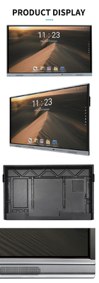 86 polegadas All In One Computador Interativo Touch Screen Smart TV Monitors Display Equipamento para ensino e reunião