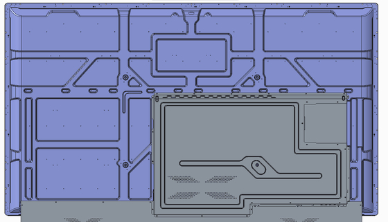 O grande tela táctil 4K LCD de 86 polegadas monitora o tela plano interativo da placa esperta