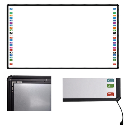 86 polegadas Tabuleiro Interativo Smart TV Monitores Tabuleiro Com Projector Para Escola