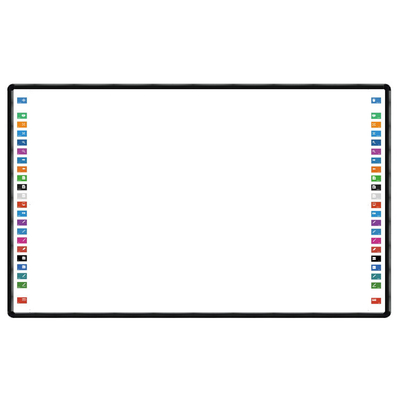 Controle Smart interativo Whiteboard da elevada precisão quadro da liga de alumínio de 102 polegadas