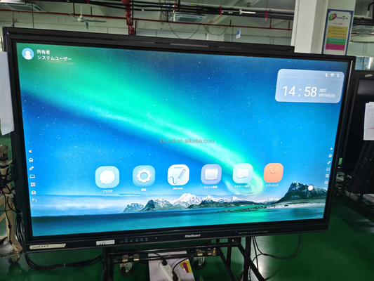 Monitor Multi Touch iBoard painel de tela inteligente interactivo OEM fábrica