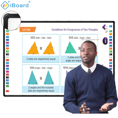 Iboard Sala de aula 102 polegadas Smart Touch Board Interativo Whiteboard Com Projector