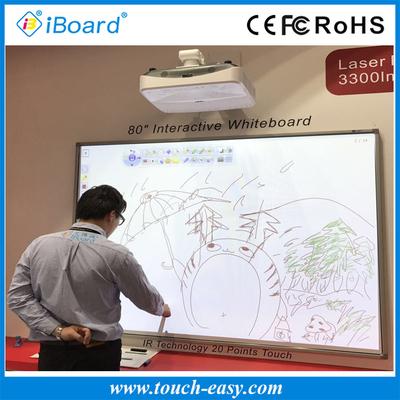 Robusto IBoard Tabuleiro Interativo Umidade de Trabalho 0% a 90% Design de Aparência Bonita