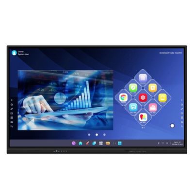 Display de tela interativa de 98 polegadas 65/75/ 86 polegadas 4K Multi Touch Screen
