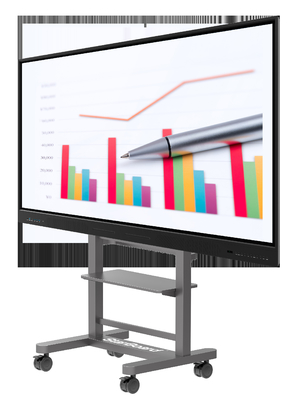 Tabuleiro inteligente para reuniões de ensino Tabuleiro interativo Tabuleiro eletrônico de toque Digital Painel plano