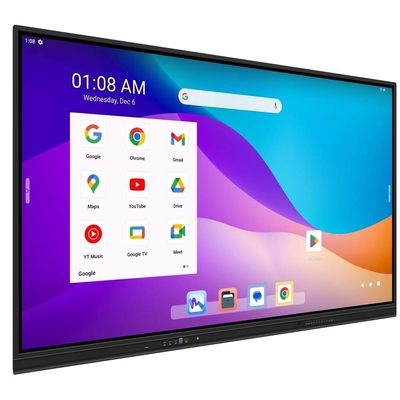 Android 13 Iboard Interativo Whiteboard Win Touch Panel Display Smart Monitor Para Ensino de Educação