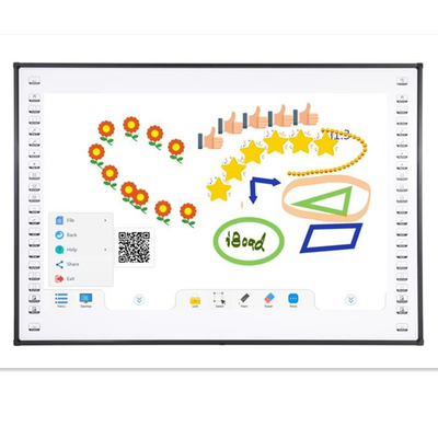 Best-seller Finger Touch Smart Digital Board portátil Tabuleiros Interativos para Escolas Equipamento de sala de aula multimídia