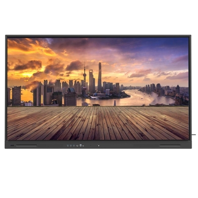 Painel plano interativo 55/65/75/86/98 polegadas 4K UHD Painel plano inteligente quadro branco interativo para sala de conferências escola