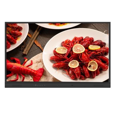 LCD Smart Board Android 13 55 65 75 86 98 polegadas 40 pontos de toque Whiteboard TV Screen Monitor Display USB TYPE-C Para crianças