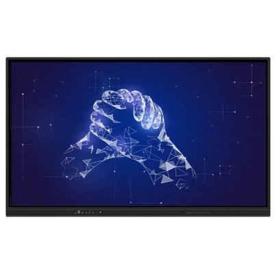 Ecrã de toque interativo Whiteboard Media TV Video Player Display Com Android Win OS USB VGA AUDIO Para escritório da escola
