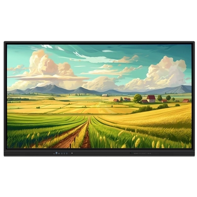 55 65 75 86 polegadas IR Interativo Whiteboard 4K Touch Panel PC TV Android OPS Display Para Educação Reunião