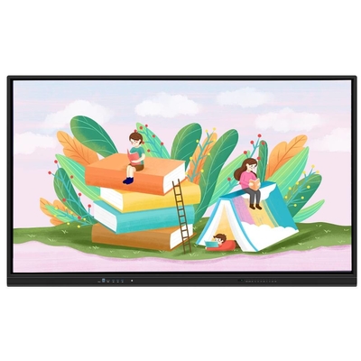 LCD Smart Board USB HDMI TYPE-C Port Wifi Interativo Whiteboard TV OPS Monitor de tela para sala de vídeo de ensino 86 polegadas