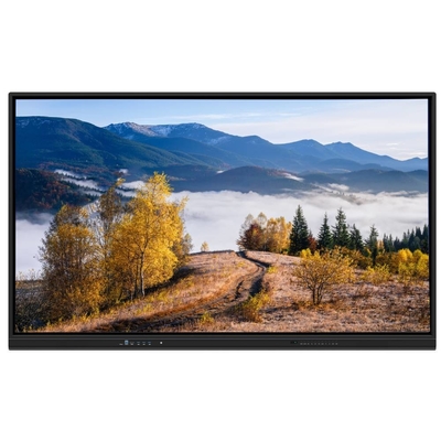 Iboard Interactive Whiteboard Win 10 Android 13 Finger Touch TV Display 65 75 86 polegadas Para reunião de negócios em sala de aula