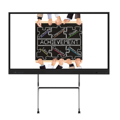 55 65 75 polegadas IR Interativo Whiteboard Finger Multi Touch Smart LCD Display Superposição Touch Frame Para Educação Conferenc