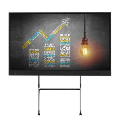 55 65 75 polegadas IR Interativo Whiteboard Finger Multi Touch Smart LCD Display Superposição Touch Frame Para Educação Conferenc