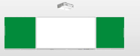 Tabela Inteligente 75 86 98 polegadas Tabela Branca Preta Verde Android Win Sistema Duplo Painel Táctil Display Para Universidade