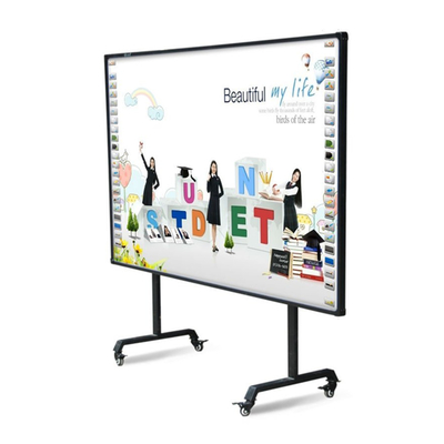 Tabela de Projector Interativo Personalizado Tamanho 82 a 120 polegadas Finger Touch Smart Board PC Tabela Branca Conectada USB