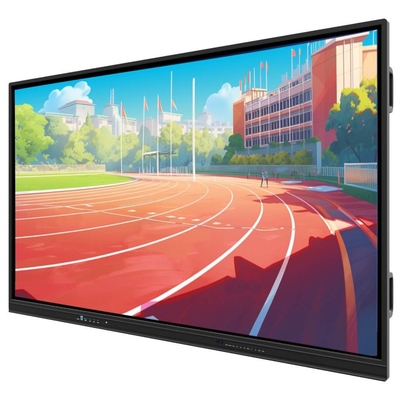 Monitores interativos de tela sensível ao toque Placas digitais baratas Elegantes Placas interativas para escolas Monitores de parede multimídia