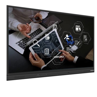 75 86 polegadas IR Tabuleiro Interativo Finger Touch Digital 4K UHD 3840*2160 Educação Científica Tabuleiro de Ensino Para Crianças