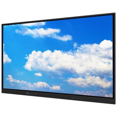 Monitor de tela interativa 55 65 75 86 98 110 polegadas 3840*2160 4K Micrô da câmera Transcreen Android 13 OPS All In One