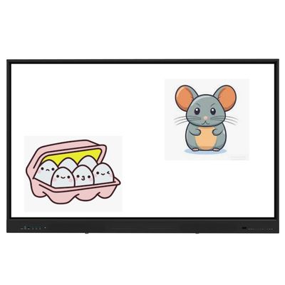 55/65/75/86/98 Painel interativo plano para videoconferência empresarial e educação