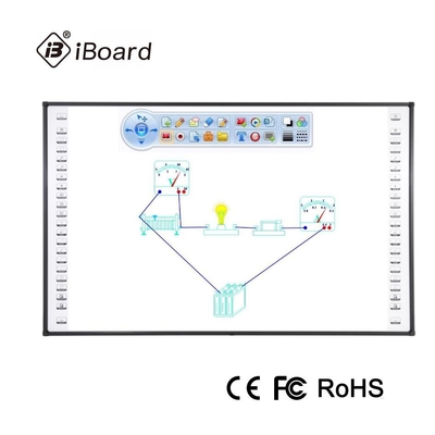 82/86/90/96 polegadas Smart board USB interactive whiteboard digital whiteboard com projetor para educação