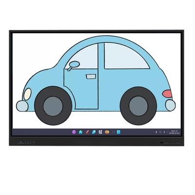 Tabela inteligente LCD de 75 polegadas para soluções interativas de toque em conferências escolares