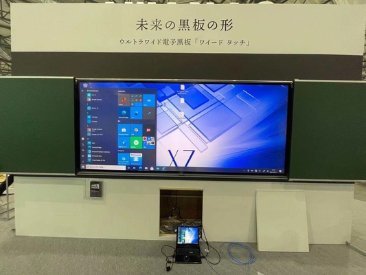 Escola Universitária interativa Smart Black ChalkBoard Whiteboard Greenboard Painel de Toque Display 75 86 98 polegadas para Educar