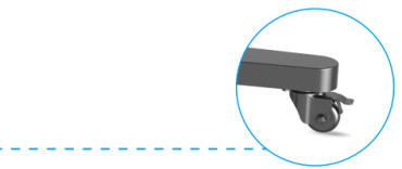 Eletrônico Ajustável de altura Tabuleiro Interativo Stand para Smart TVs touch monitors Piso ou parede