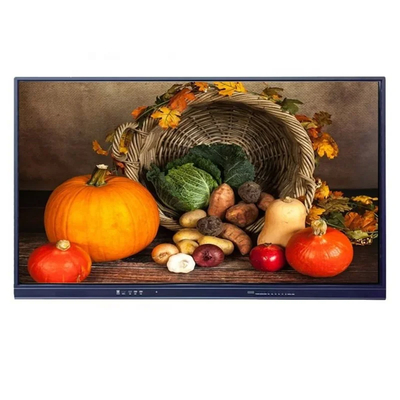 Smart Interactive Whiteboard 4K HD Touch Screen Vidro temperado Reconhecimento de gestos para ensinar crianças da escola