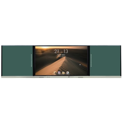 Tabuleiro IR interativo com 75 86 98 polegadas DLED Display Opcional Tabuleiro Branco/Verde/Negro Estilha Incluída