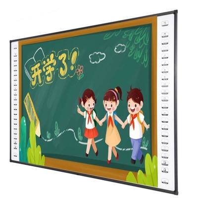 82 polegadas Multi IR touch Interactive USB Board com 2mm Precision Wall Mount Instalação / reconhecimento de gestos