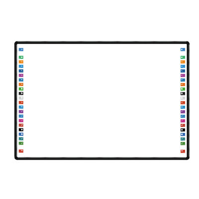 82 polegadas Multi IR touch Interactive USB Board com 2mm Precision Wall Mount Instalação / reconhecimento de gestos